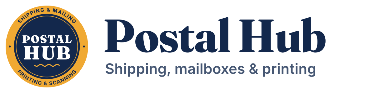 Postal Hub — Shipping & Mailing, Printing & Scanning